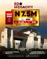 EDO MEGACITY, ADUWAWA BYPASS, BENIN CITY - photo 2
