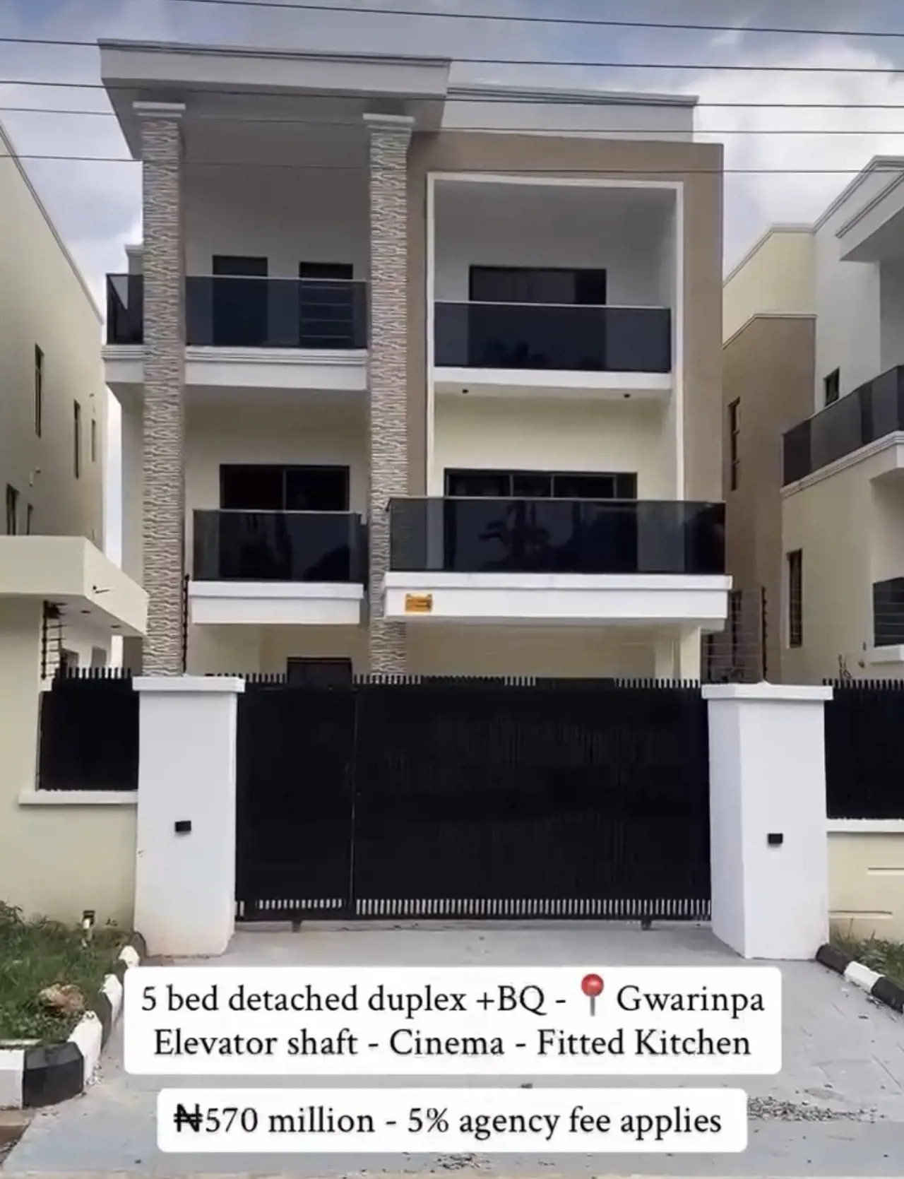 5-Bedroom Detached Duplex + BQ