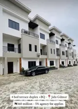 4-Bedroom Terrace Duplex with Boys' Quarters (BQ)