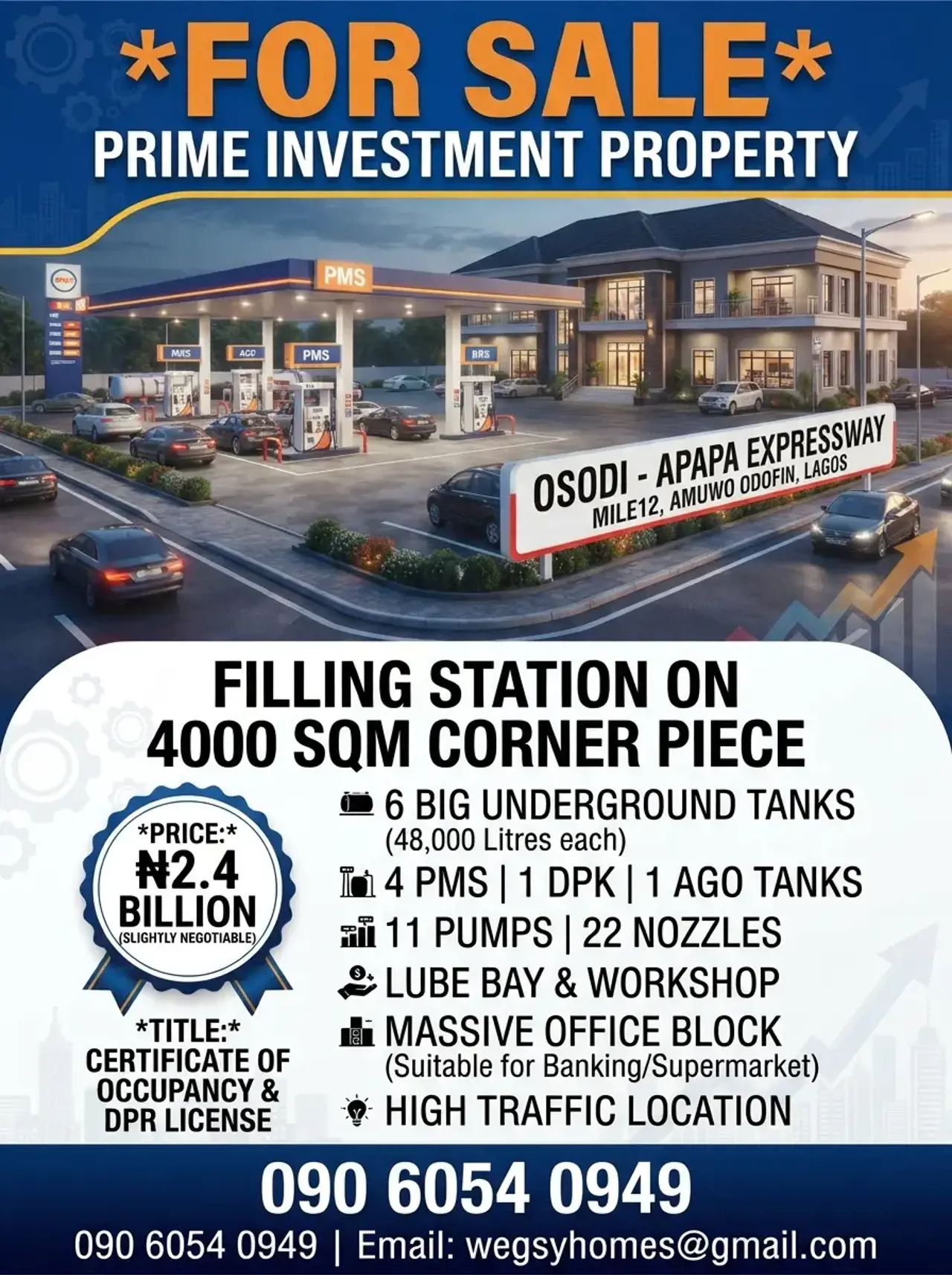 Prime Investment Opportunity:FILLING Station