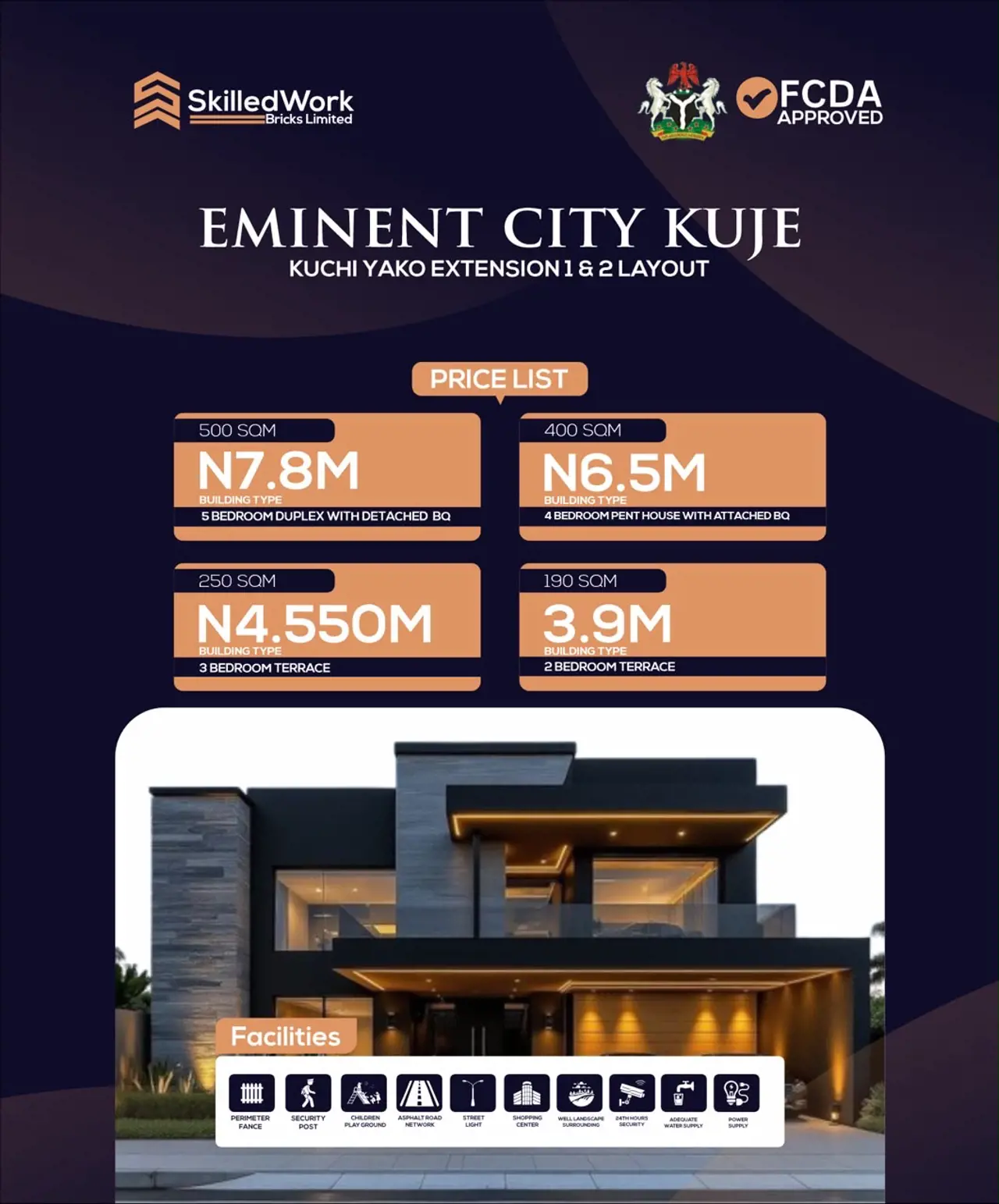 Eminent City Kuje | Residential Land from ₦3.9 Million