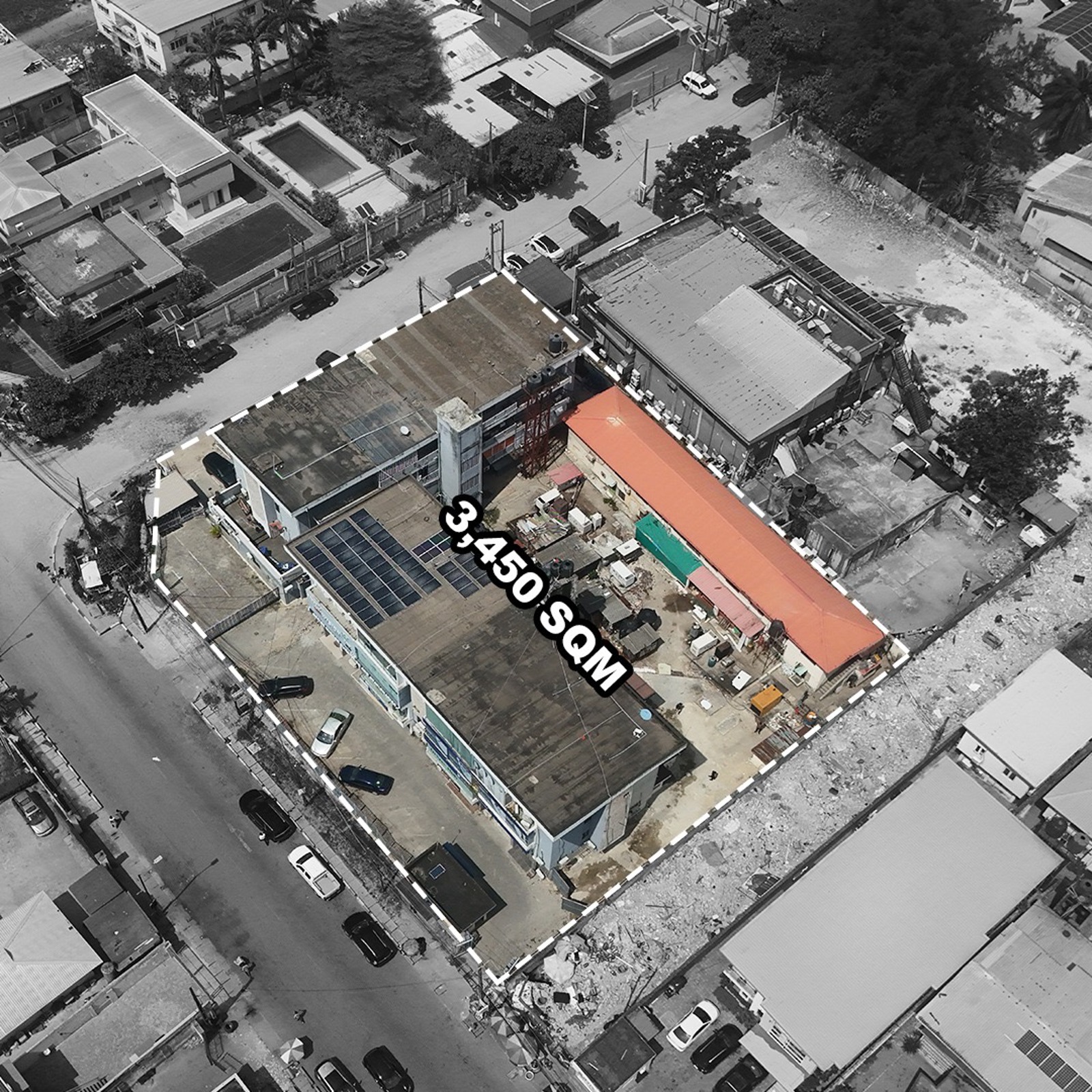 3450sqm of Land (With Structure on it)