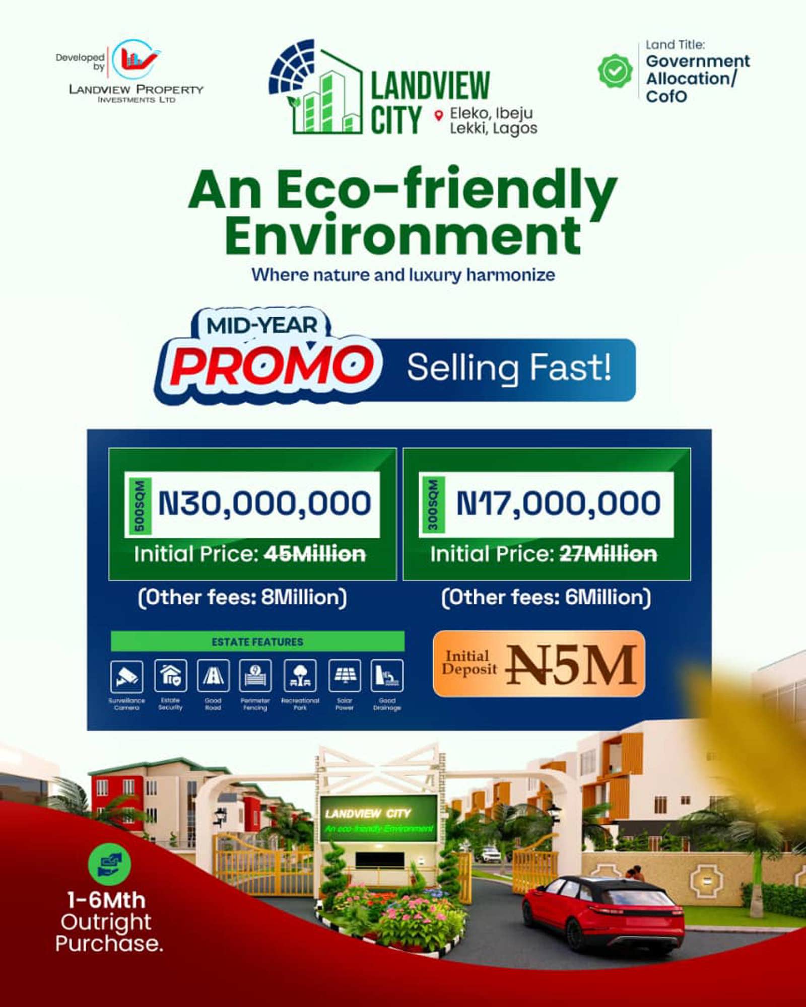 C of O Land for sale in Asaba