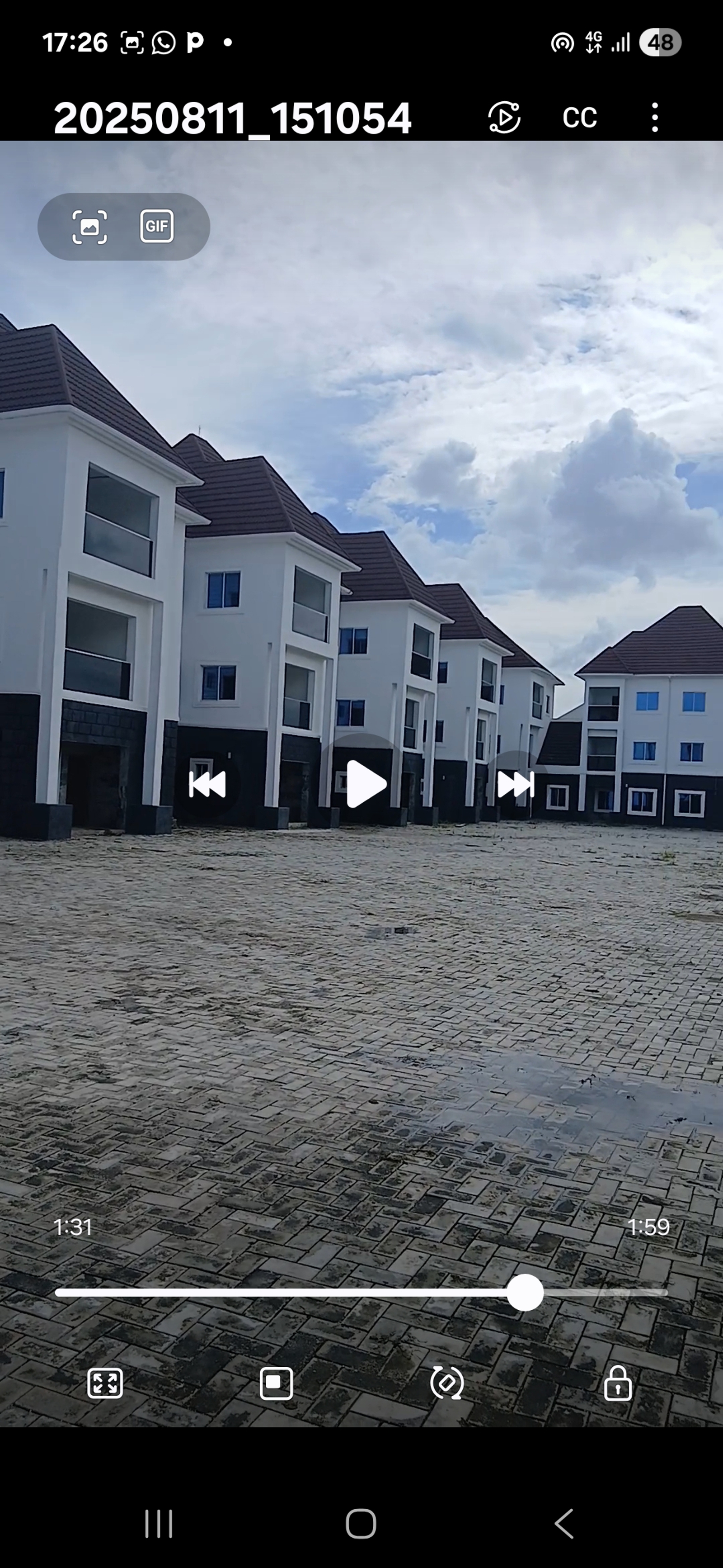 4 bedroom semi-detached duplex with BQ