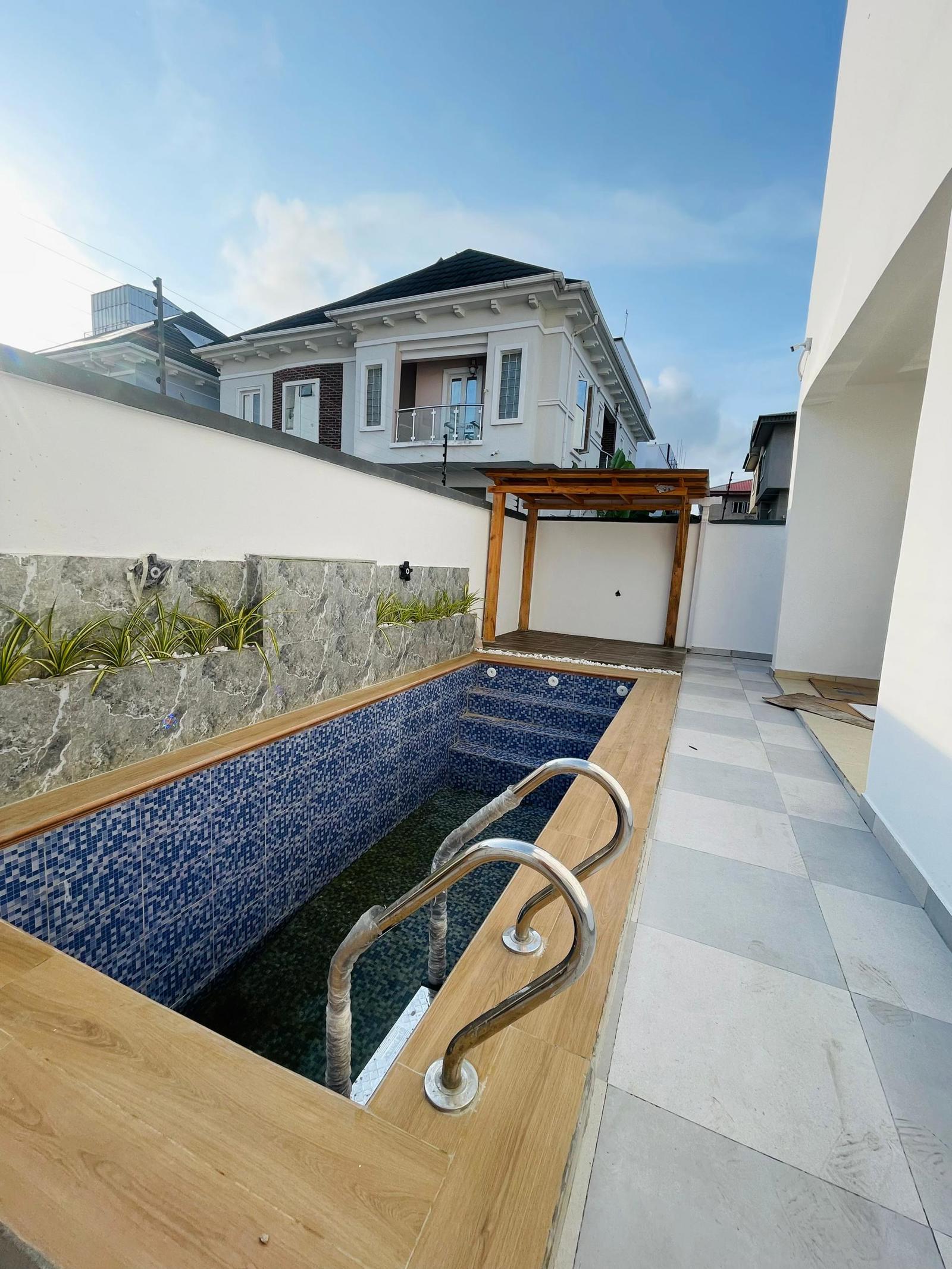 🏠 MOST AFFORDABLE FINISHED LUXURY 5 BED DETACHED DUPLEX WITH CINEMA, ROOFTOP TERRACE AND SWIMMING POOL