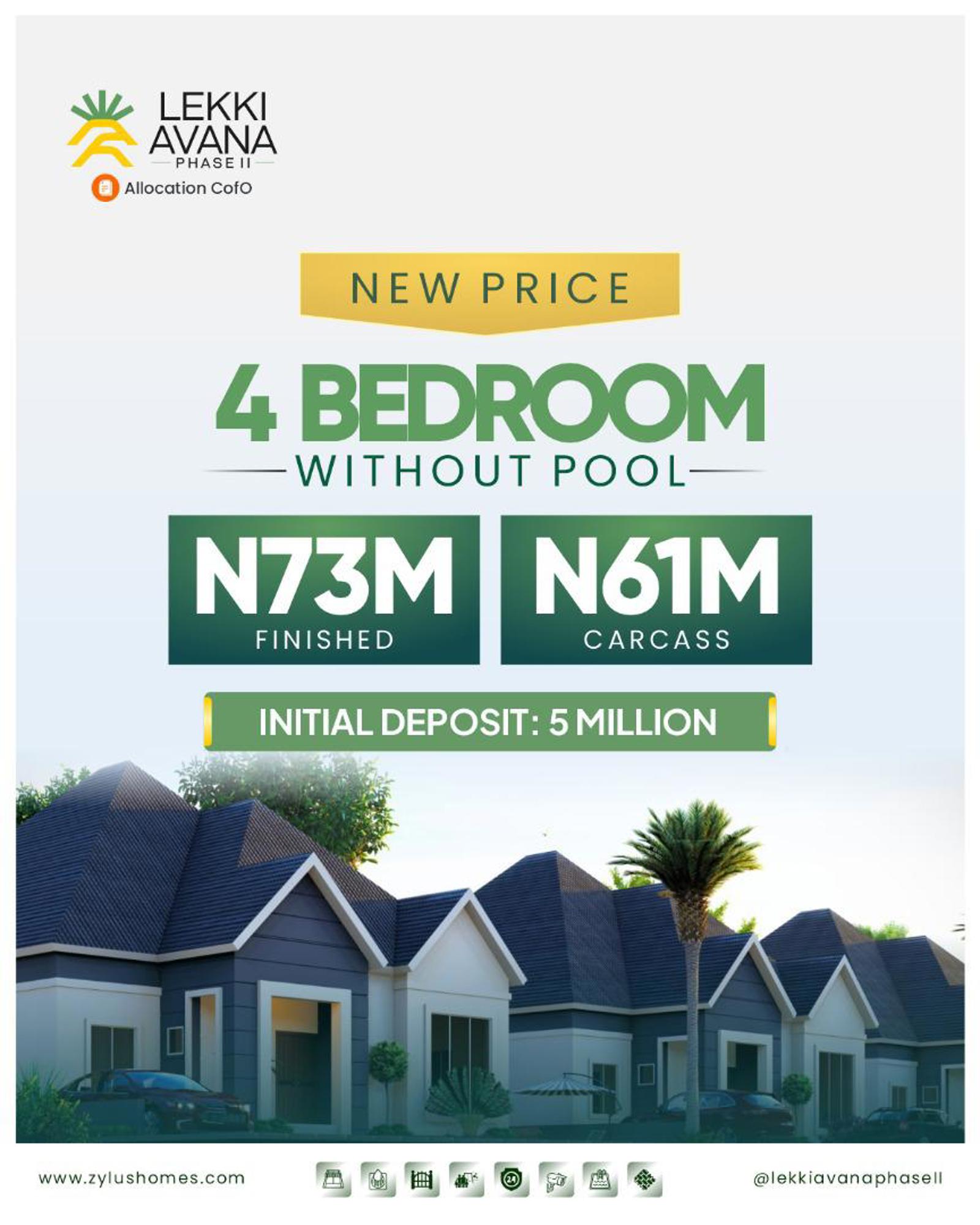 3 & 4 BEDROOM BUNGALOW