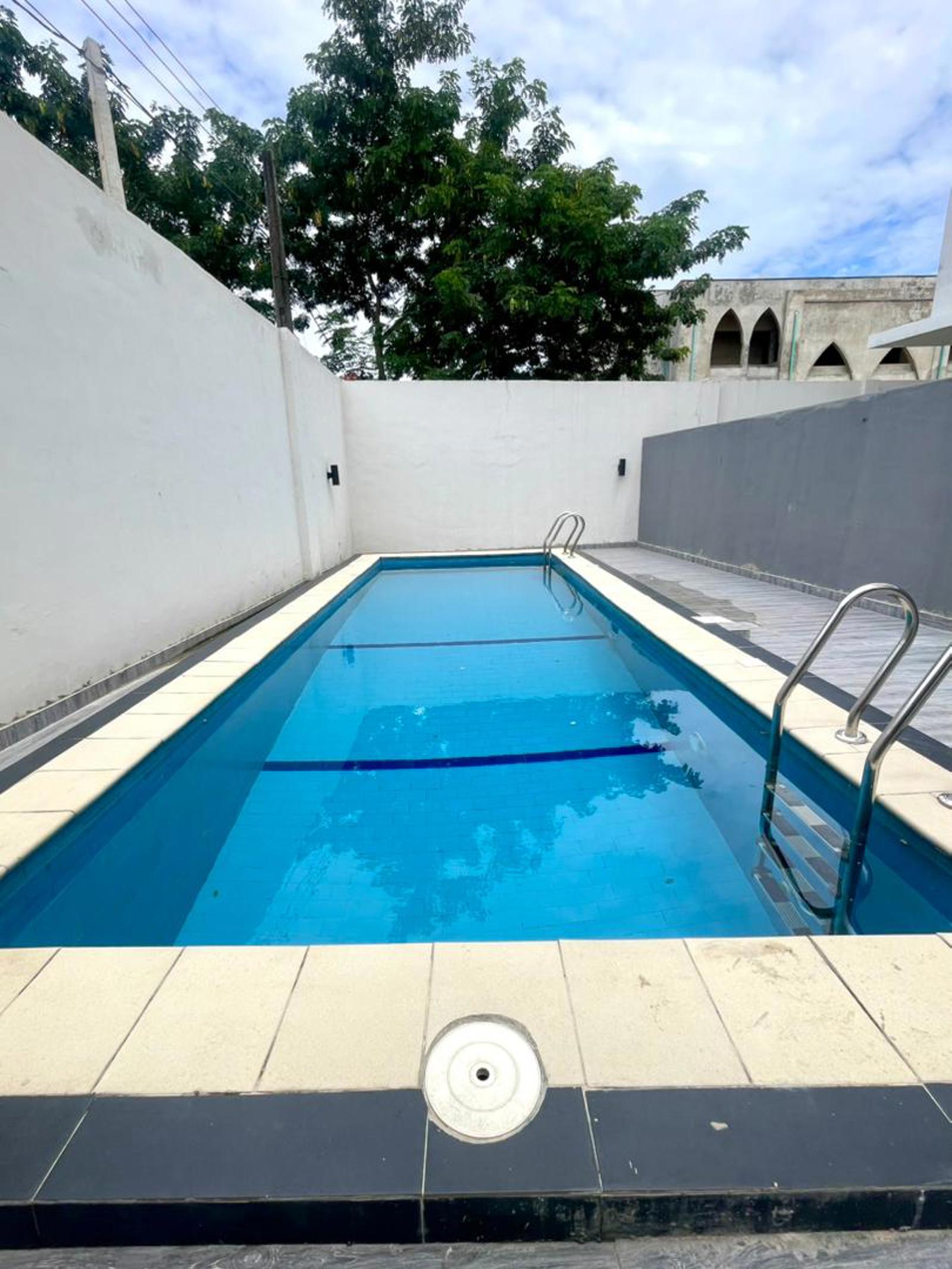 UNIQUELY DESIGNED 4 BED SEMI-DETACHED LUXURY HOME WITH SWIMMING POOL, GYM AND BQ