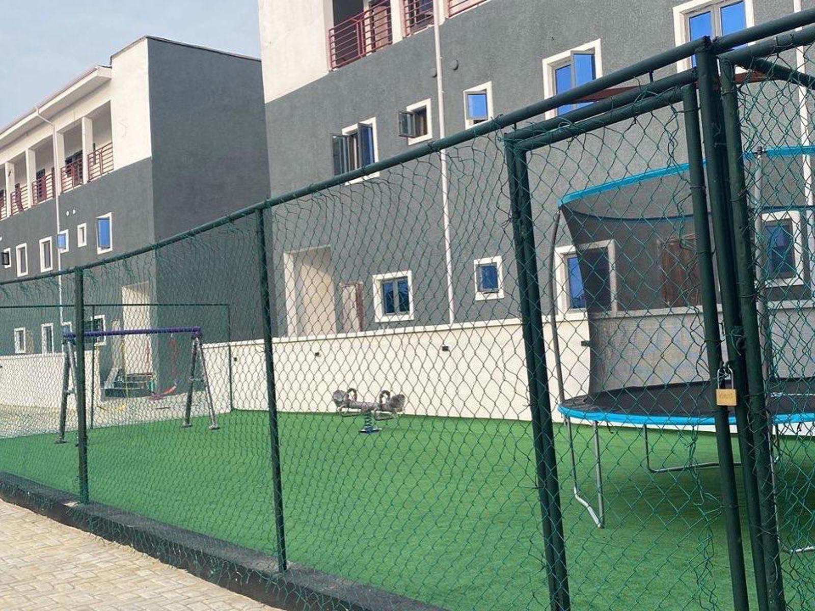 A newly built up estate with all facilities