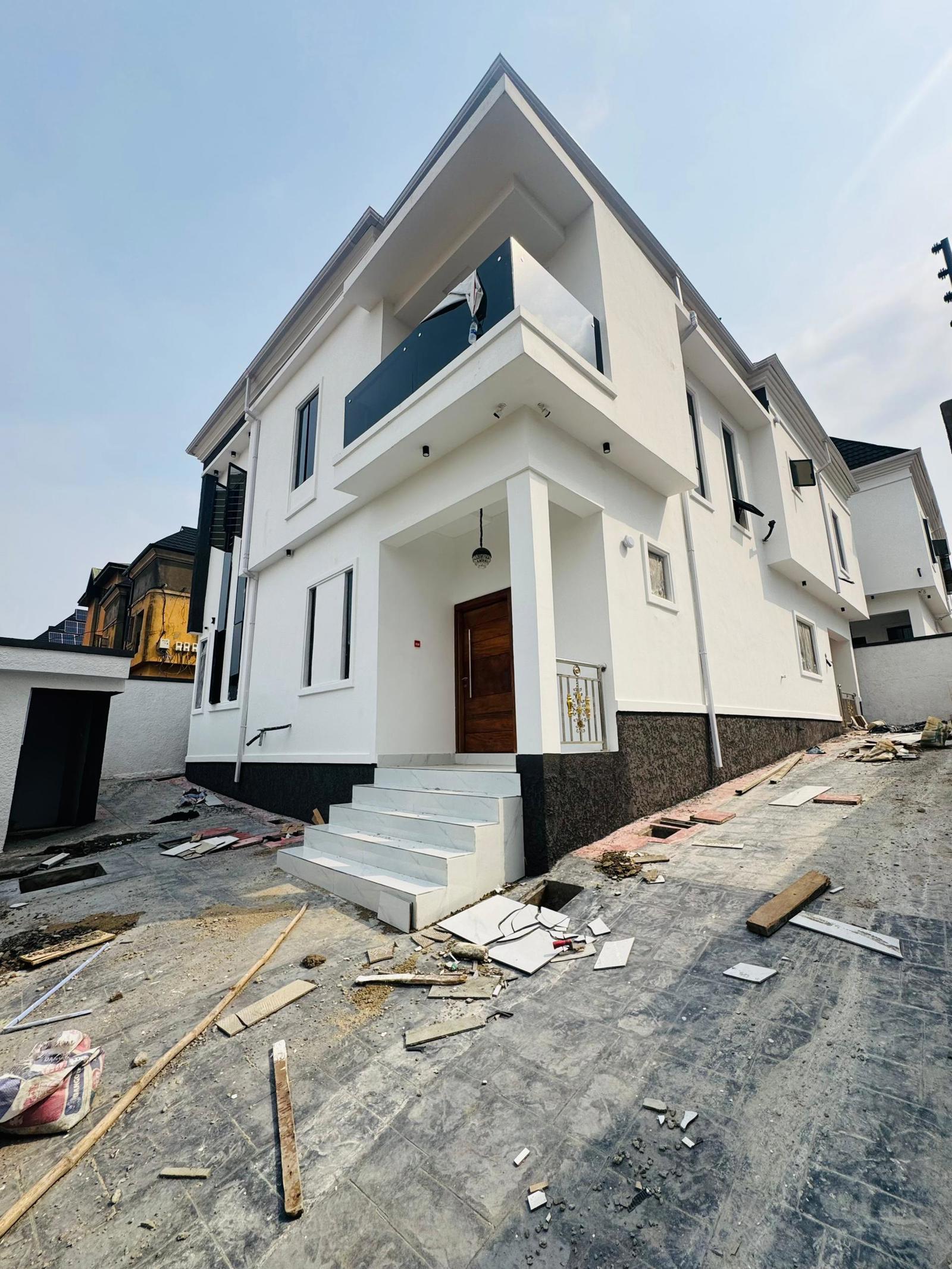 6  BEDROOM FULLY DETACHED DUPLEX + BQ📍OJODU BERGER LAGOS 🇳🇬