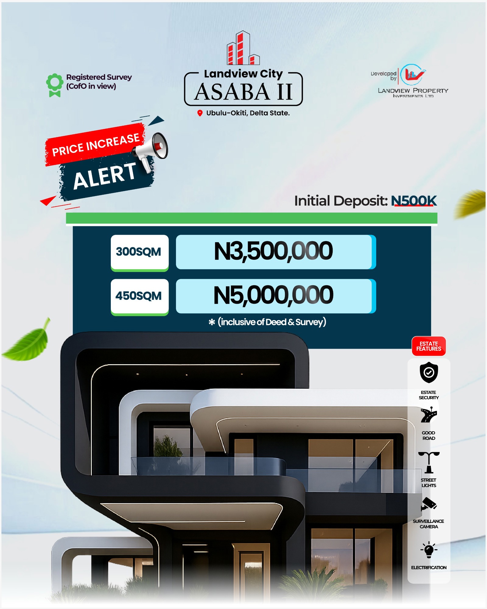 THE LANDVIEW CITY, ASABA
